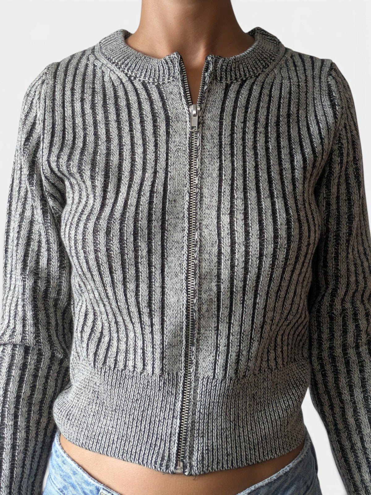 Ribbed knit jacket (2010)