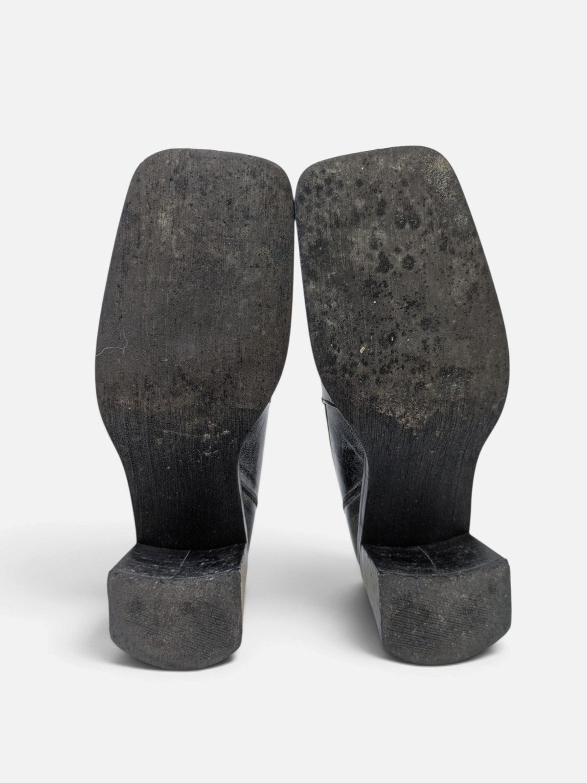Spiral square toe loafers (2000s)
