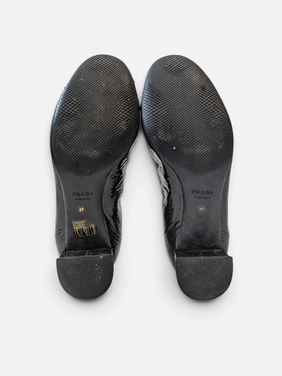 Prada chain-link loafer pumps (2000s)