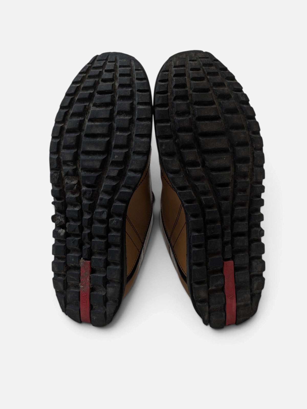 Prada bowling style lace-up shoes (2000s)