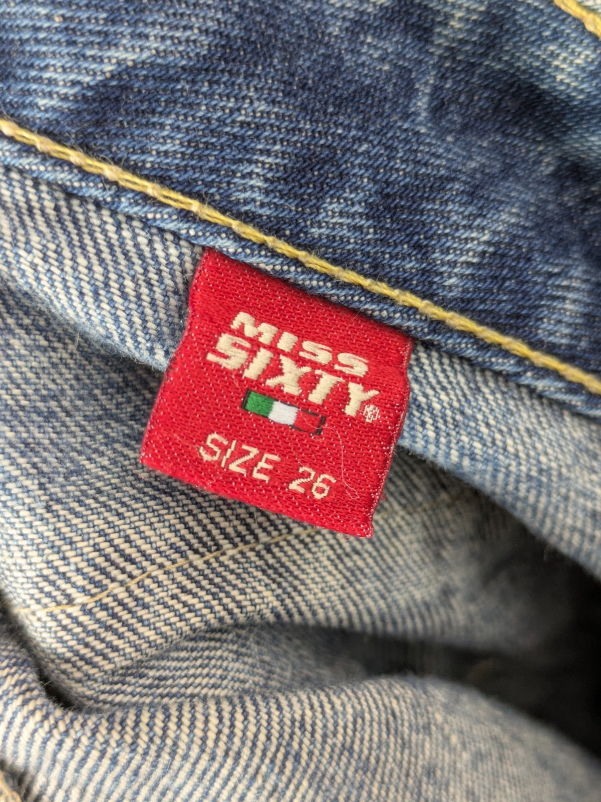 Miss Sixty low waist flared jeans (2000s)