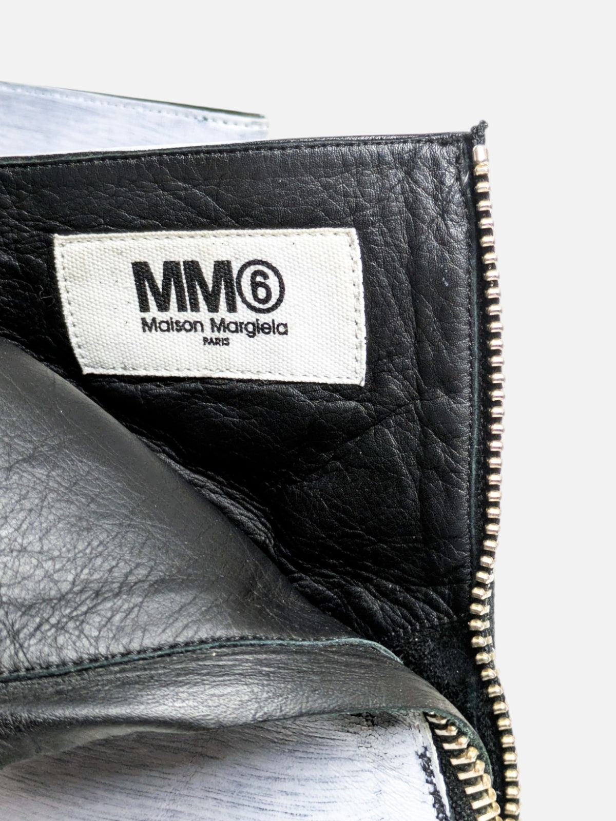Maison Margiela bianchetto brushed leather boots (90s)