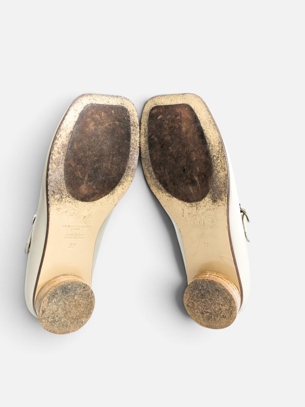 Maison Margiela Taurus anatomical Mary Jane flats