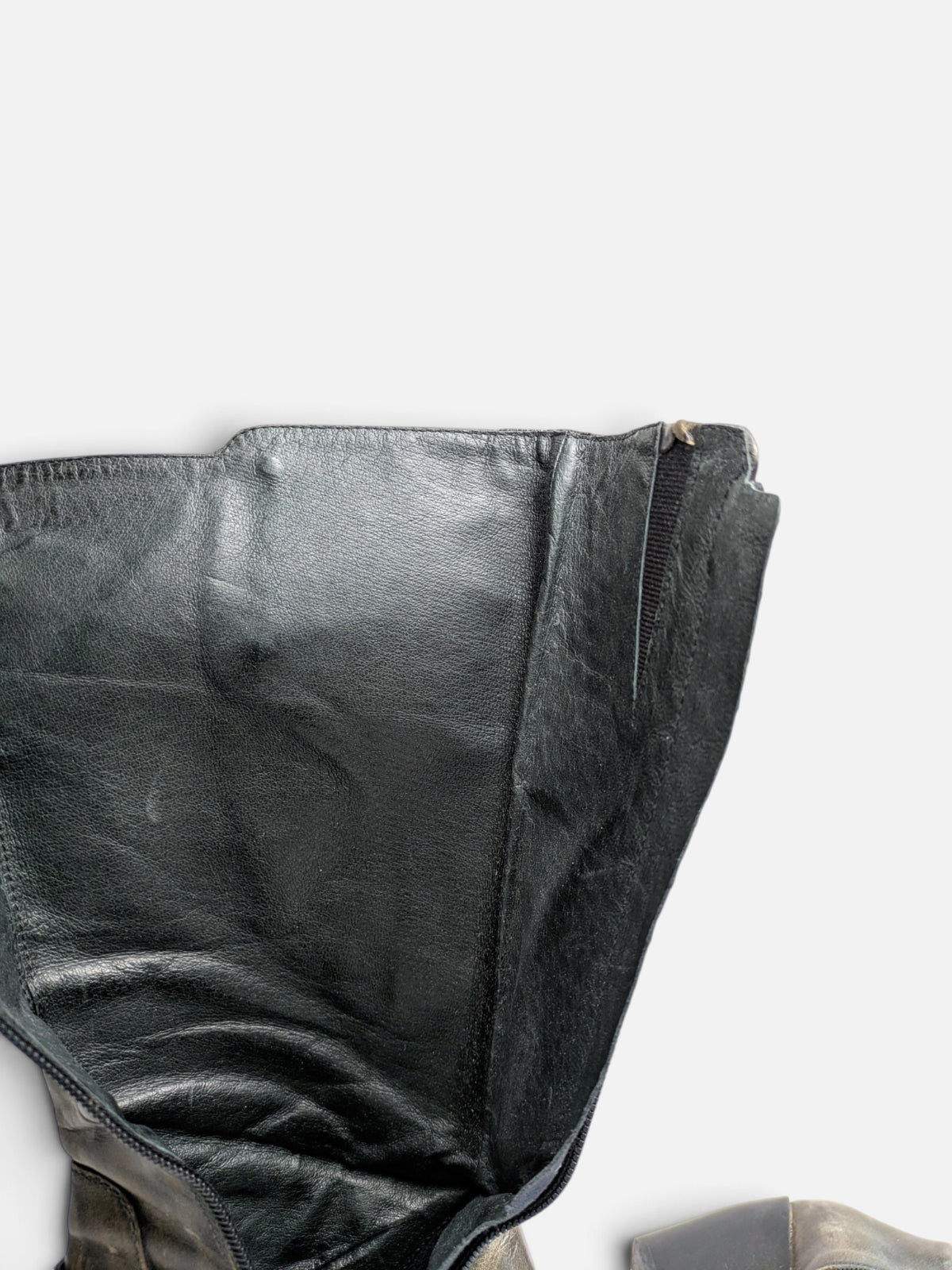 Vintage western/ biker leather boots (2000s)