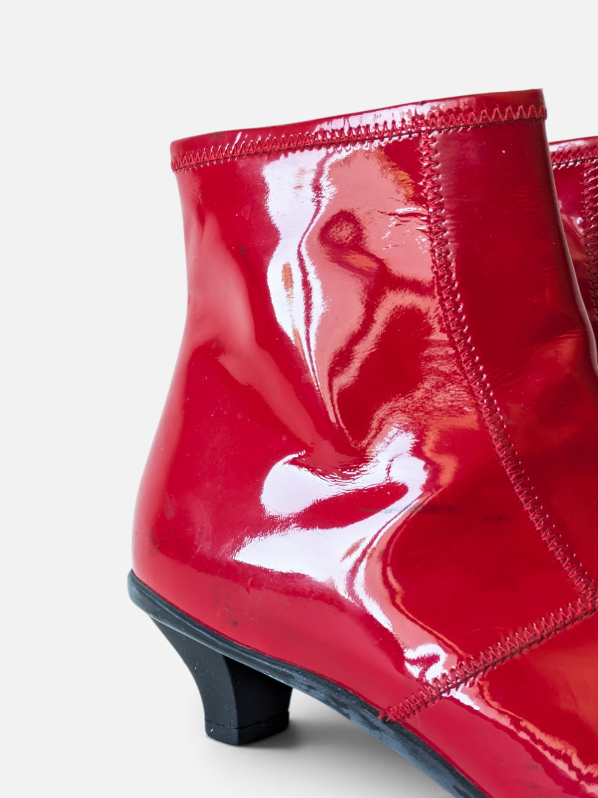 Prada kitten heel boots (2000s)