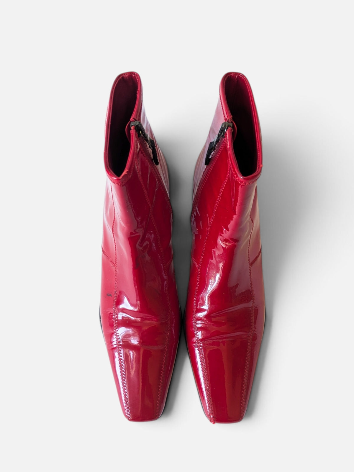 Prada kitten heel boots (2000s)
