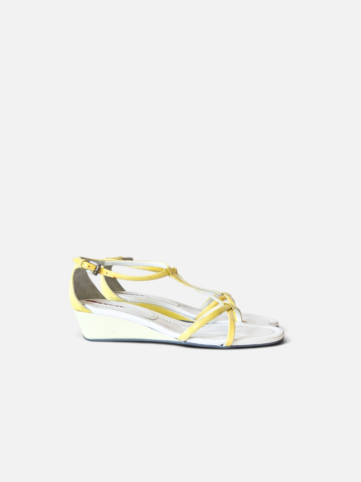 Prada low wedge sandals (2000s)