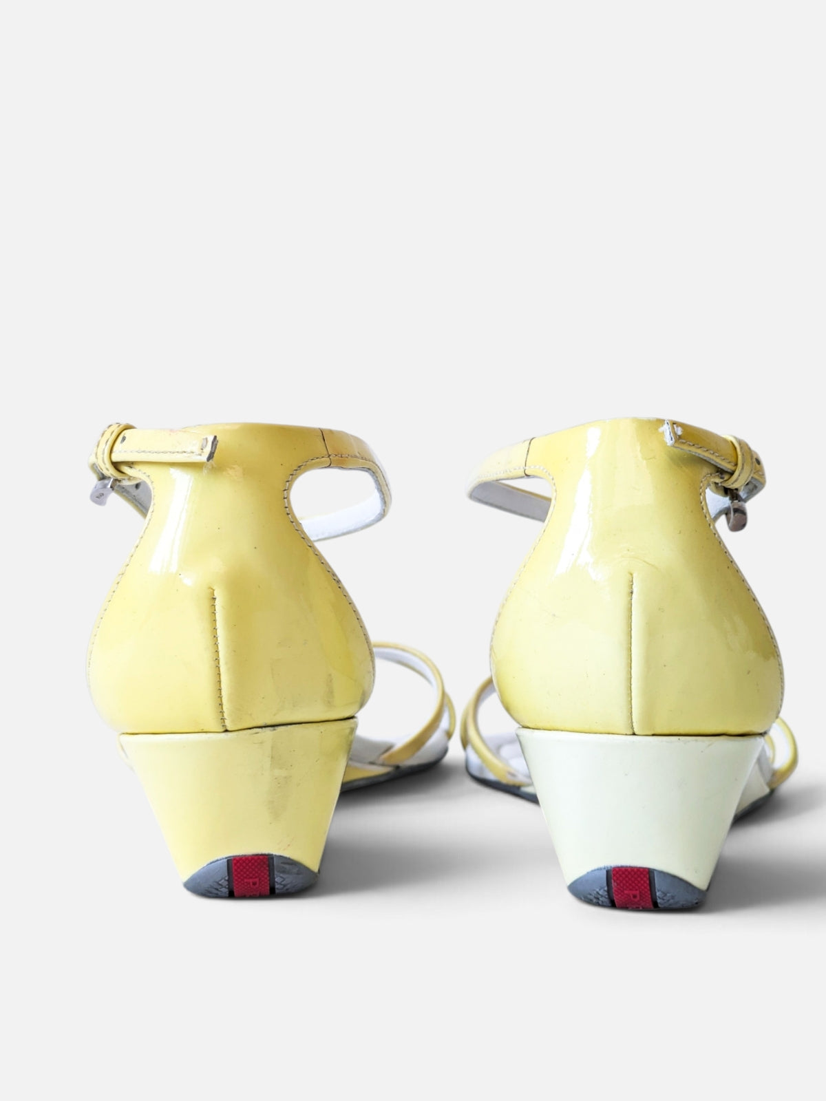 Prada low wedge sandals (2000s)