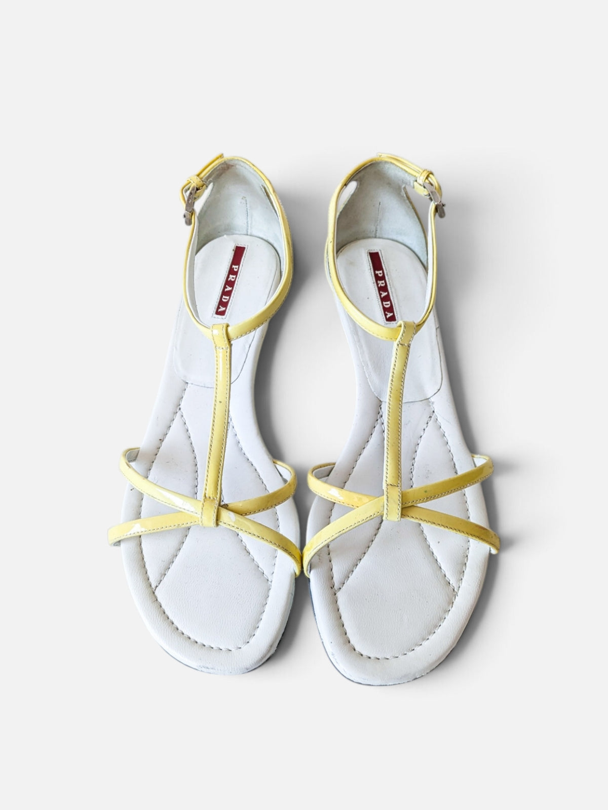 Prada low wedge sandals (2000s)
