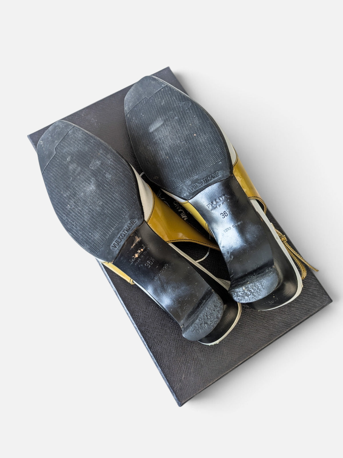 Prada retro-futurist slingback sandals (2000s)