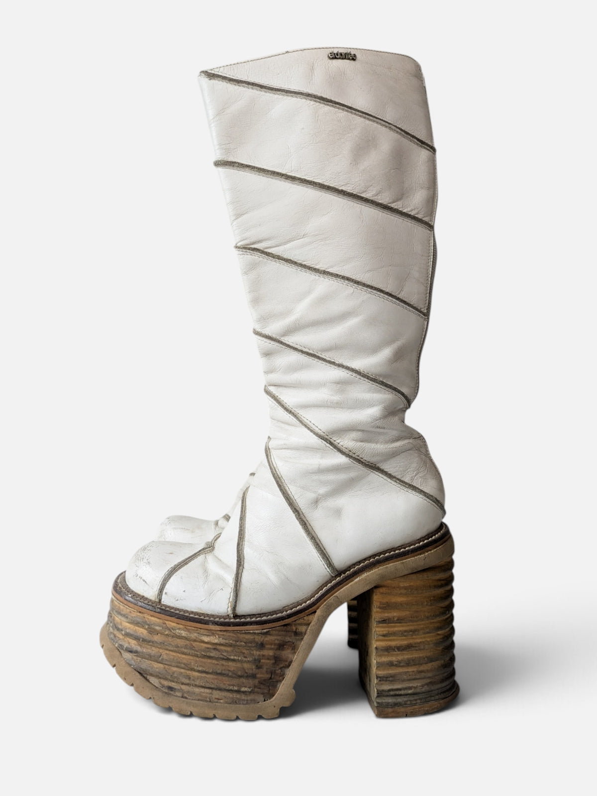 El Dantès rare chunky platform boots (90s)