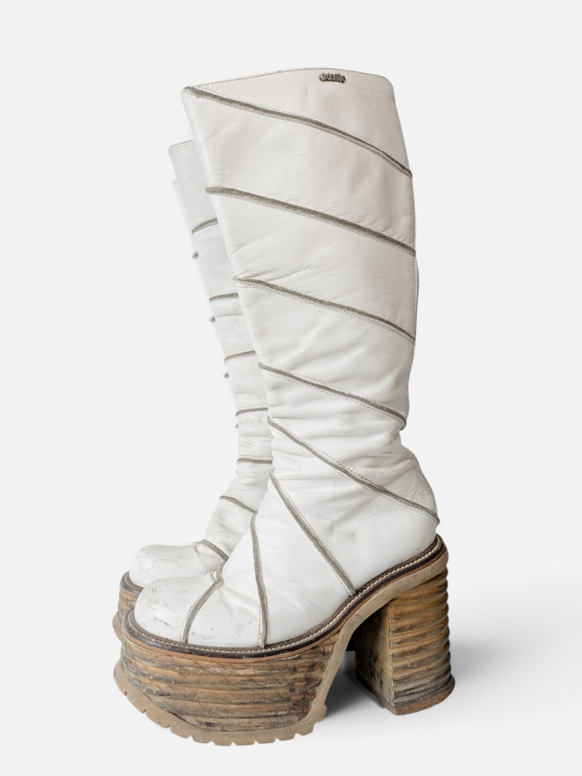 El Dantès rare chunky platform boots (90s)
