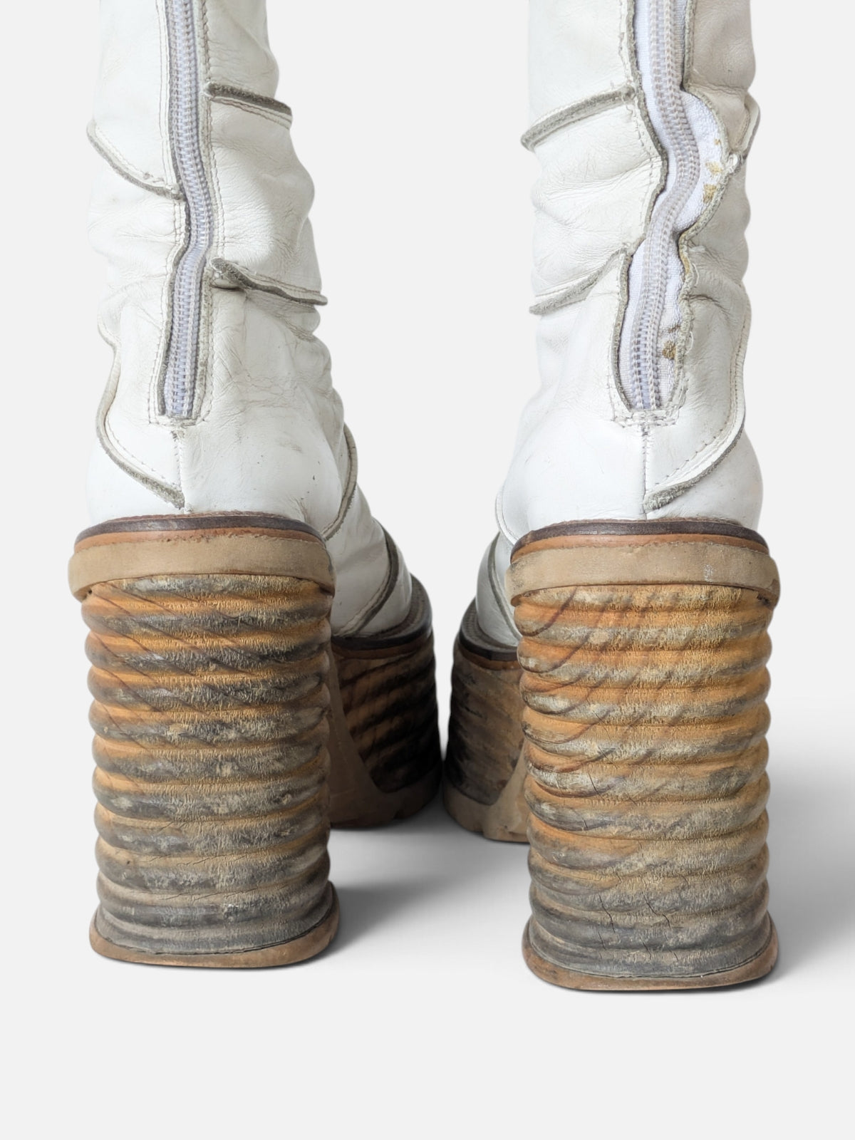 El Dantès rare chunky platform boots (90s)