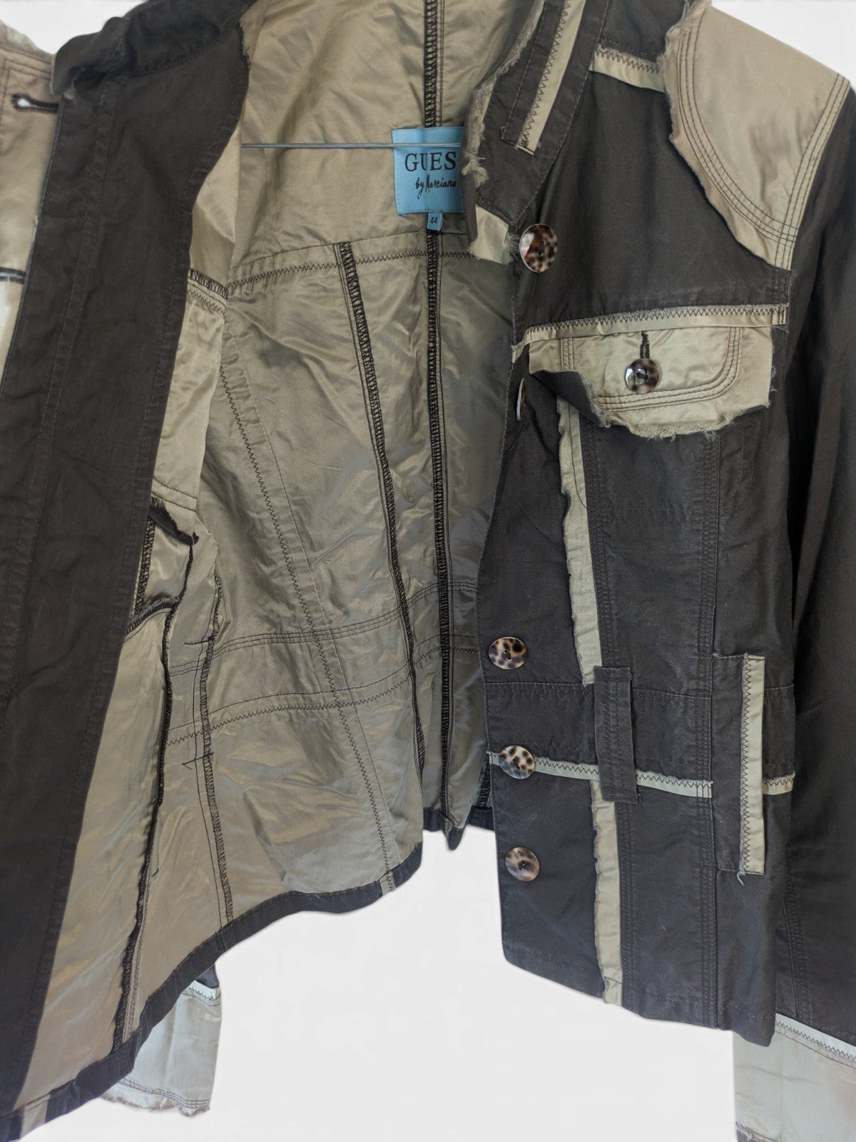 Guess desconstructed jacket (2000s)