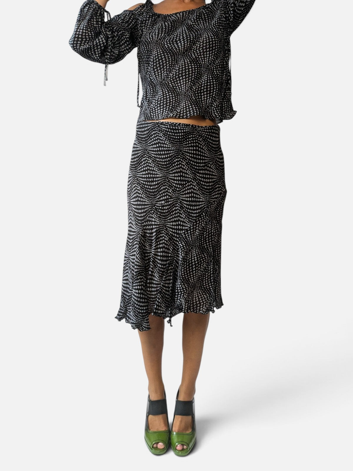 Alain Manoukian two-piece dress set (2000s)