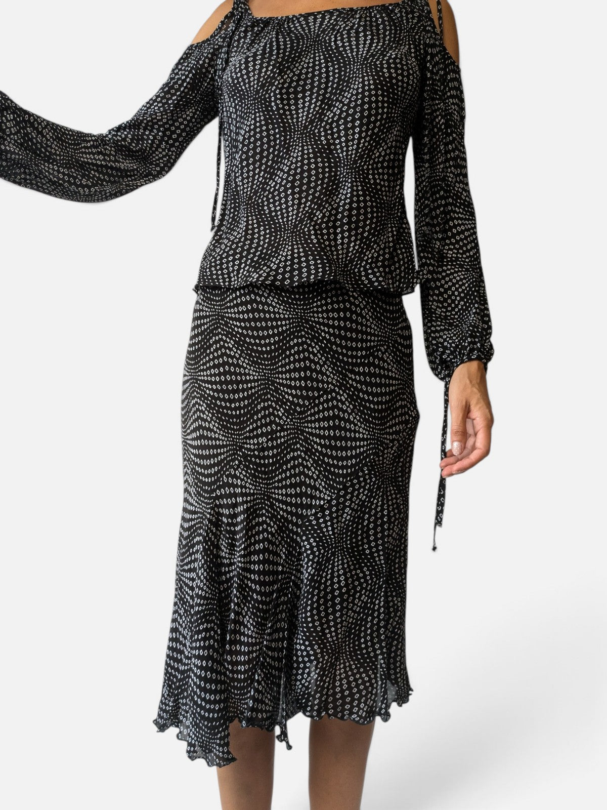 Alain Manoukian two-piece dress set (2000s)