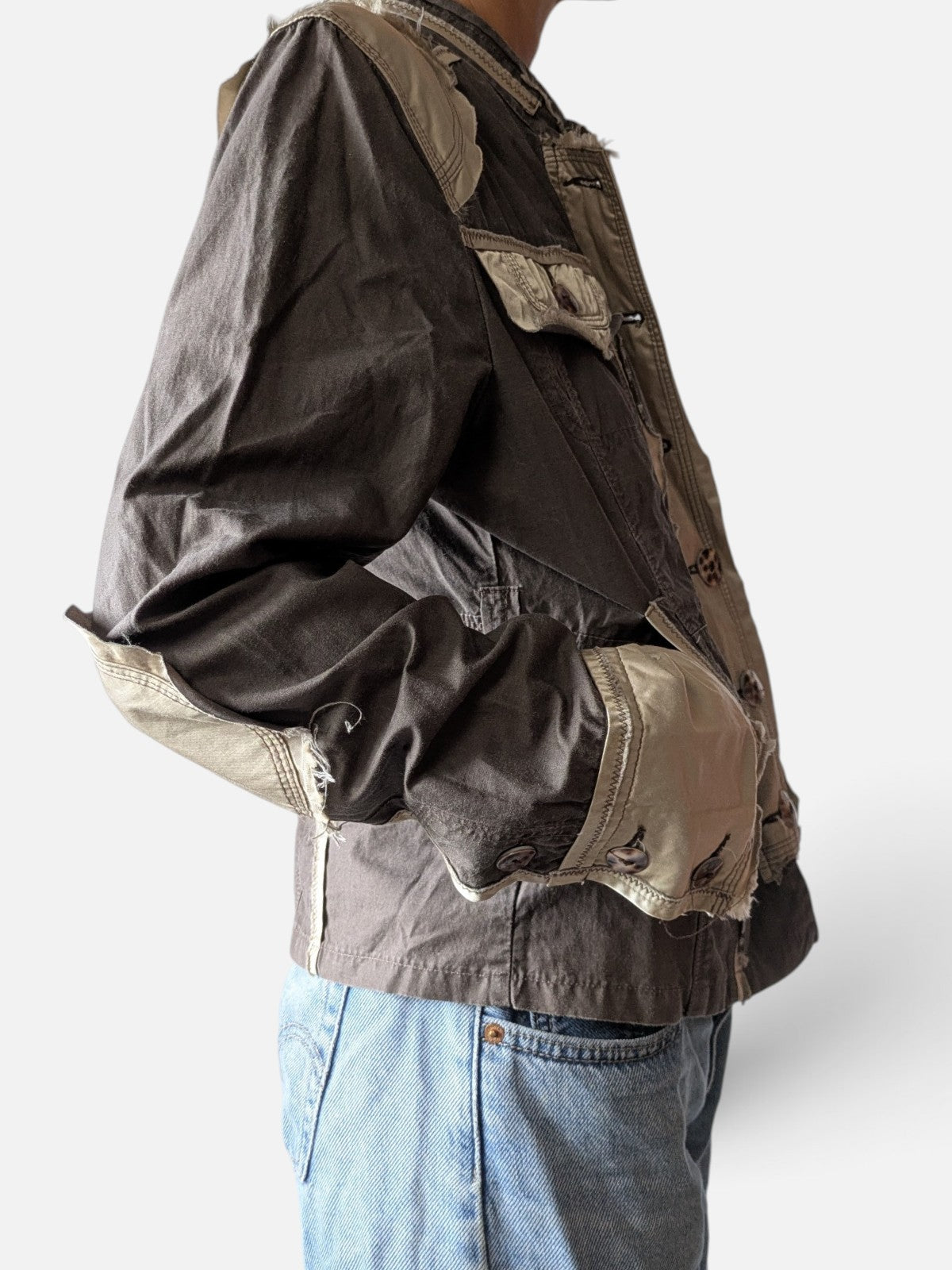 Guess desconstructed jacket (2000s)