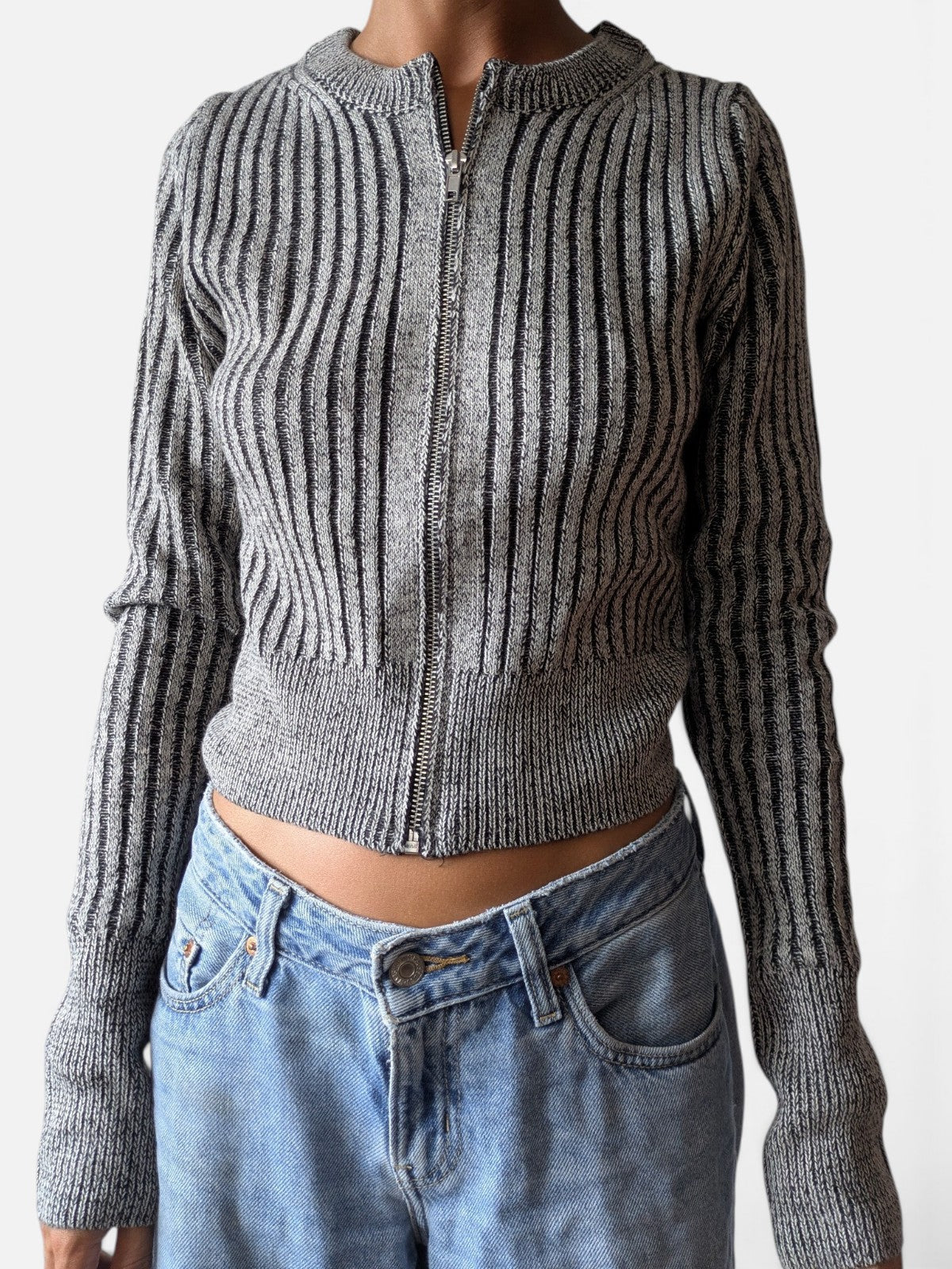 Ribbed knit jacket (2010)