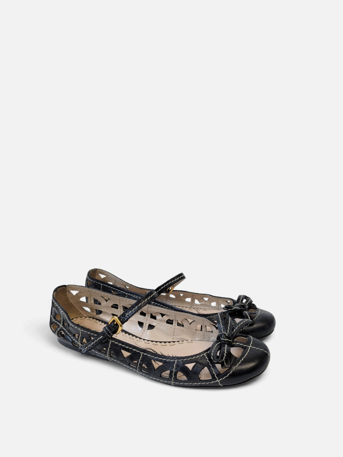 Prada Mary Jane ballet flats (2000s)
