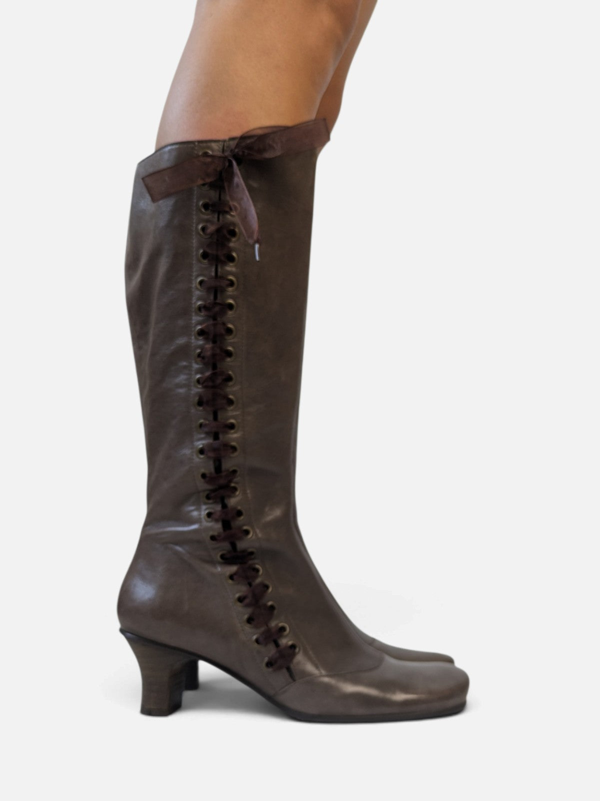 Victorian lace-up boots (2000s)
