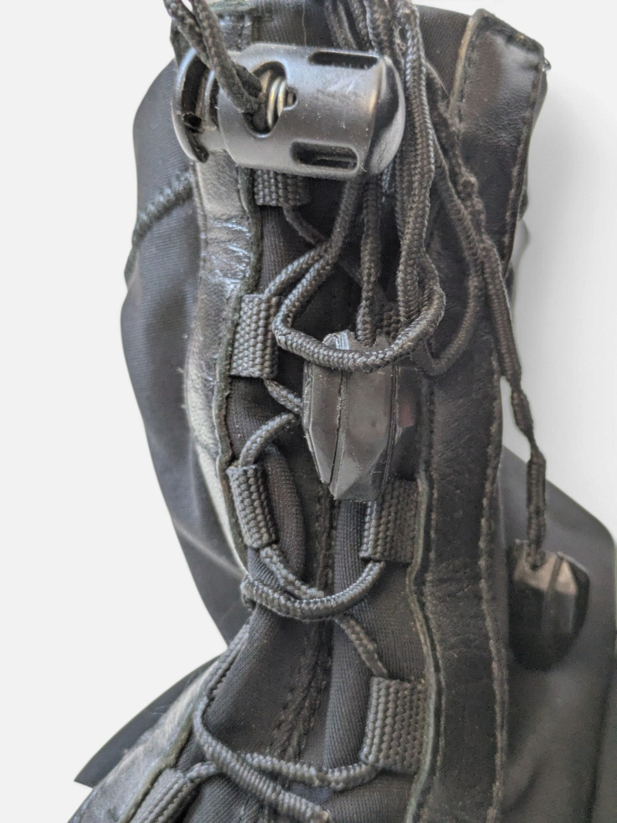 High-top boxing-style sneaker boots (2000s)