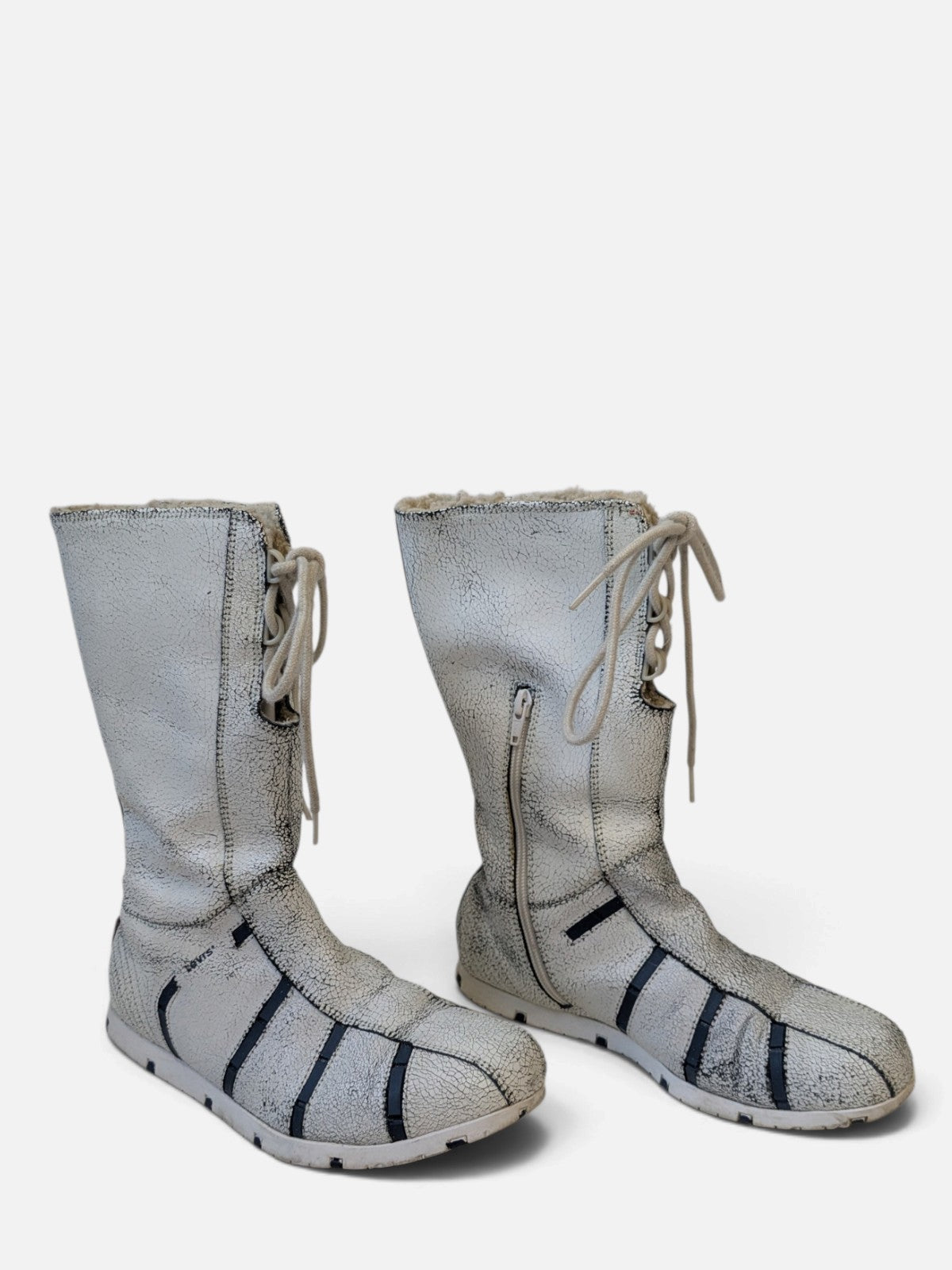 Levi's vintage sneaker boots, shearling lined (90s)