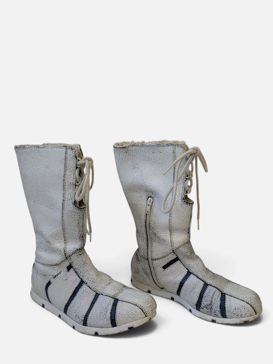 Levi's vintage sneaker boots, shearling lined (90s)