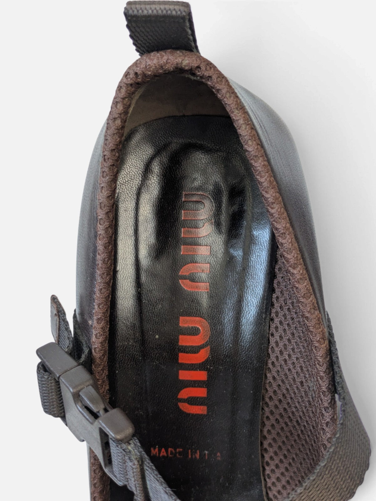 Miu Miu F/W 1999 archive Mary Jane pumps