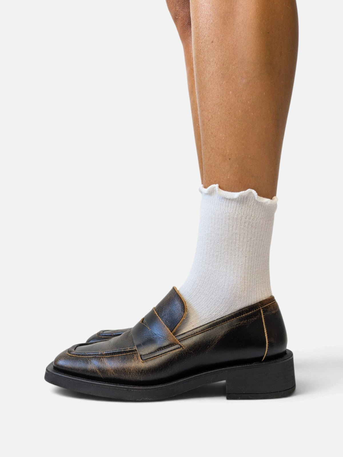 Vintage leather loafers (2000s)