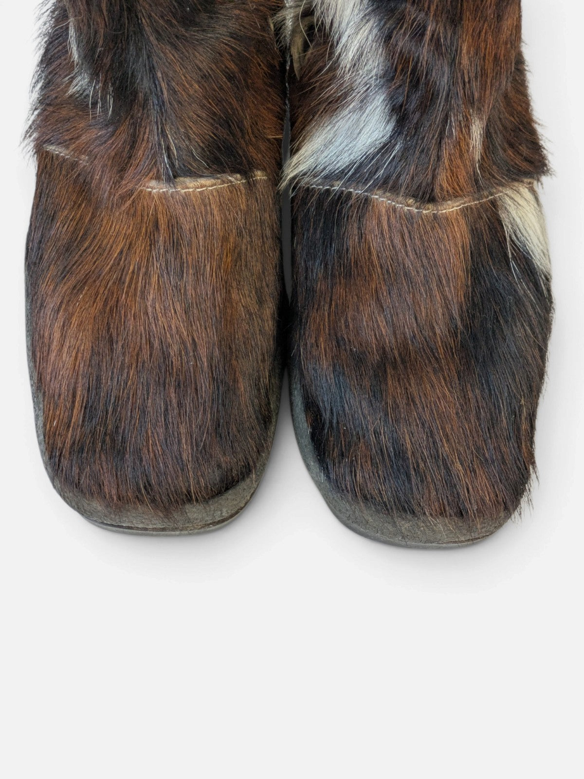 Fur après-ski snow boots (90s)