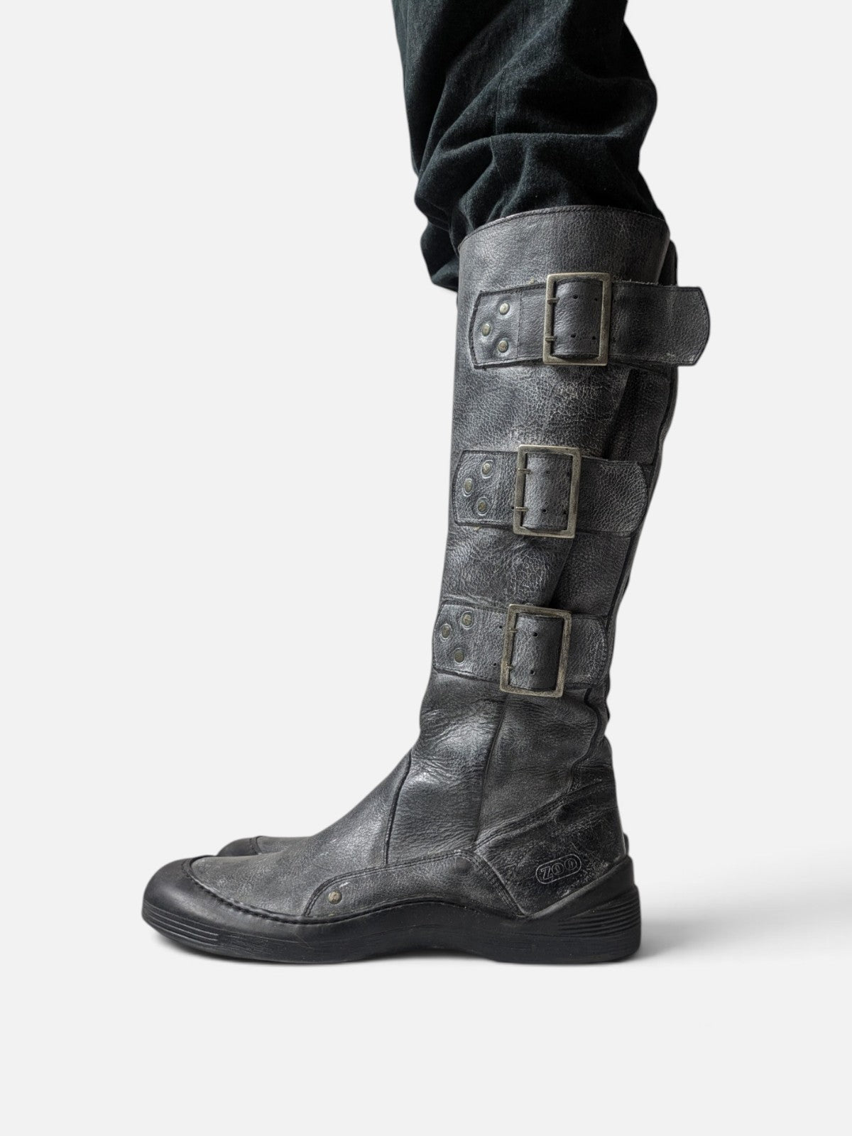 Industrial triple buckle boots (2000s)