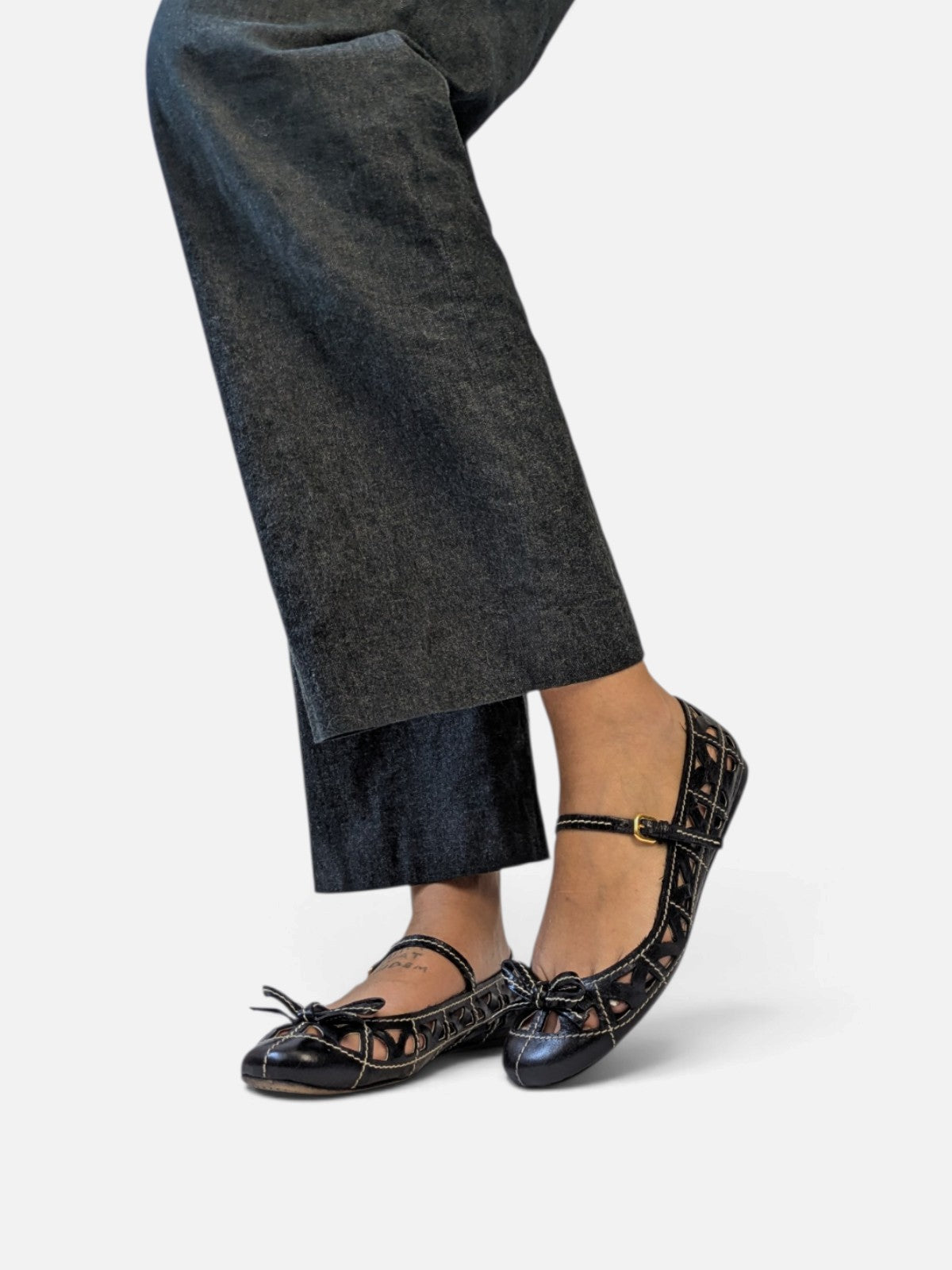 Prada Mary Jane ballet flats (2000s)