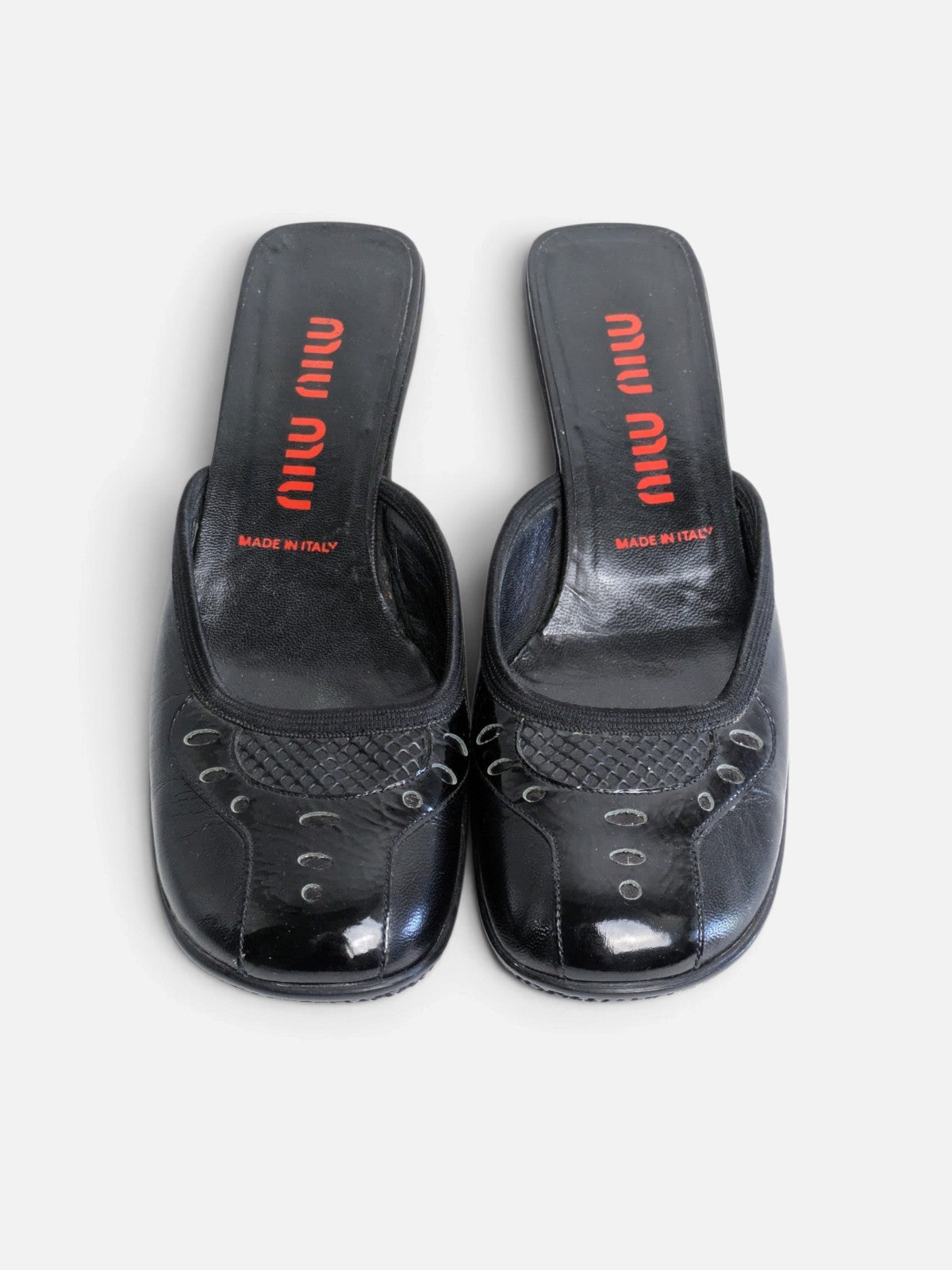 Miu Miu kitten heel mules (1999)