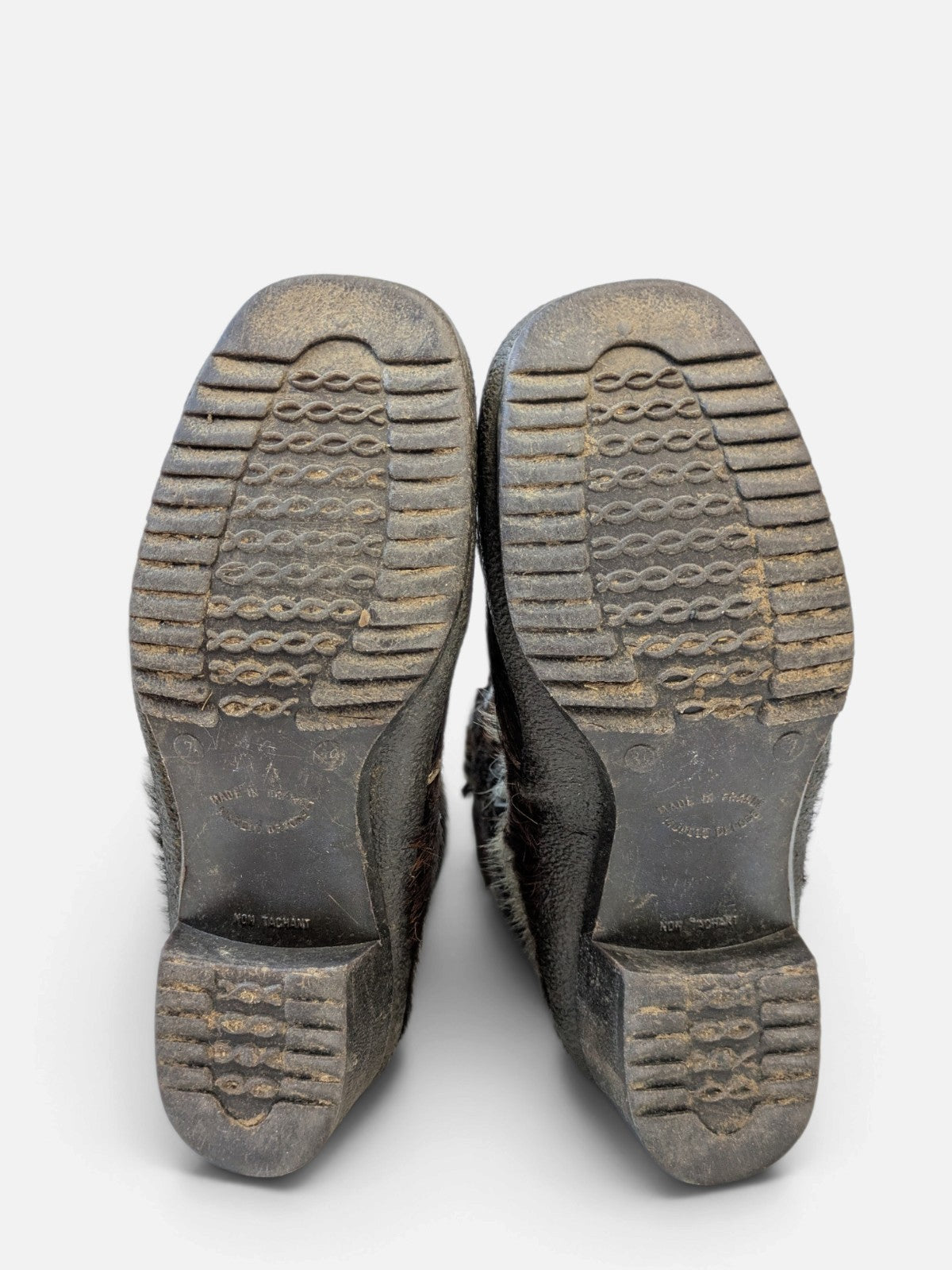 Fur après-ski snow boots (90s)