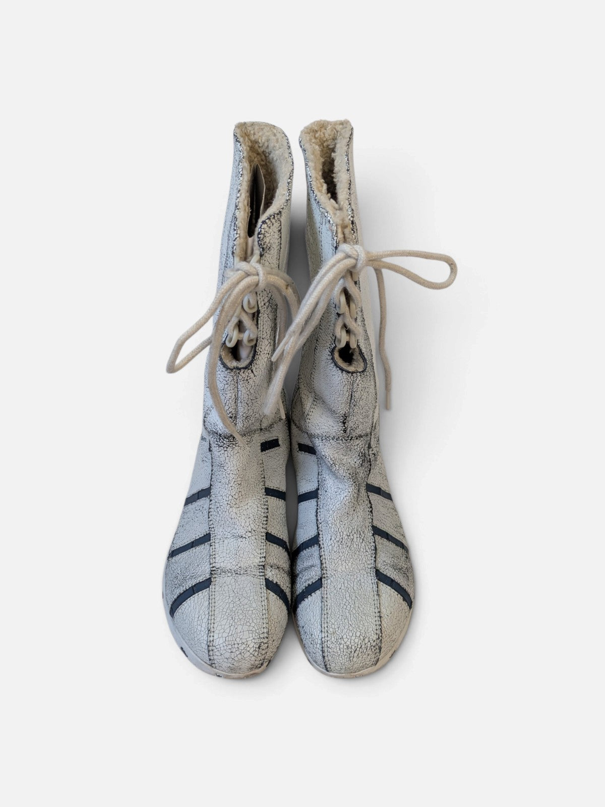 Levi's vintage sneaker boots, shearling lined (90s)