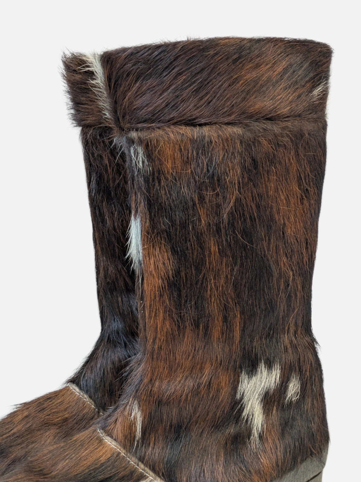 Fur après-ski snow boots (90s)