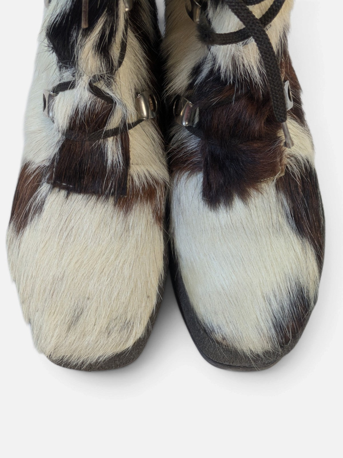 Fur après-ski snow boots (90s)