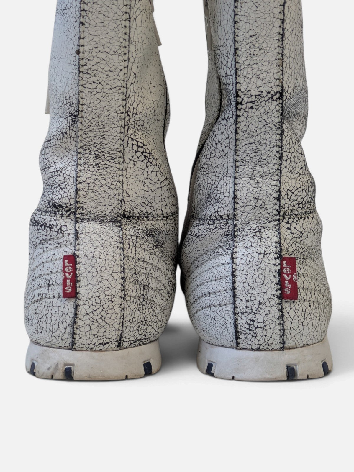 Levi's vintage sneaker boots, shearling lined (90s)