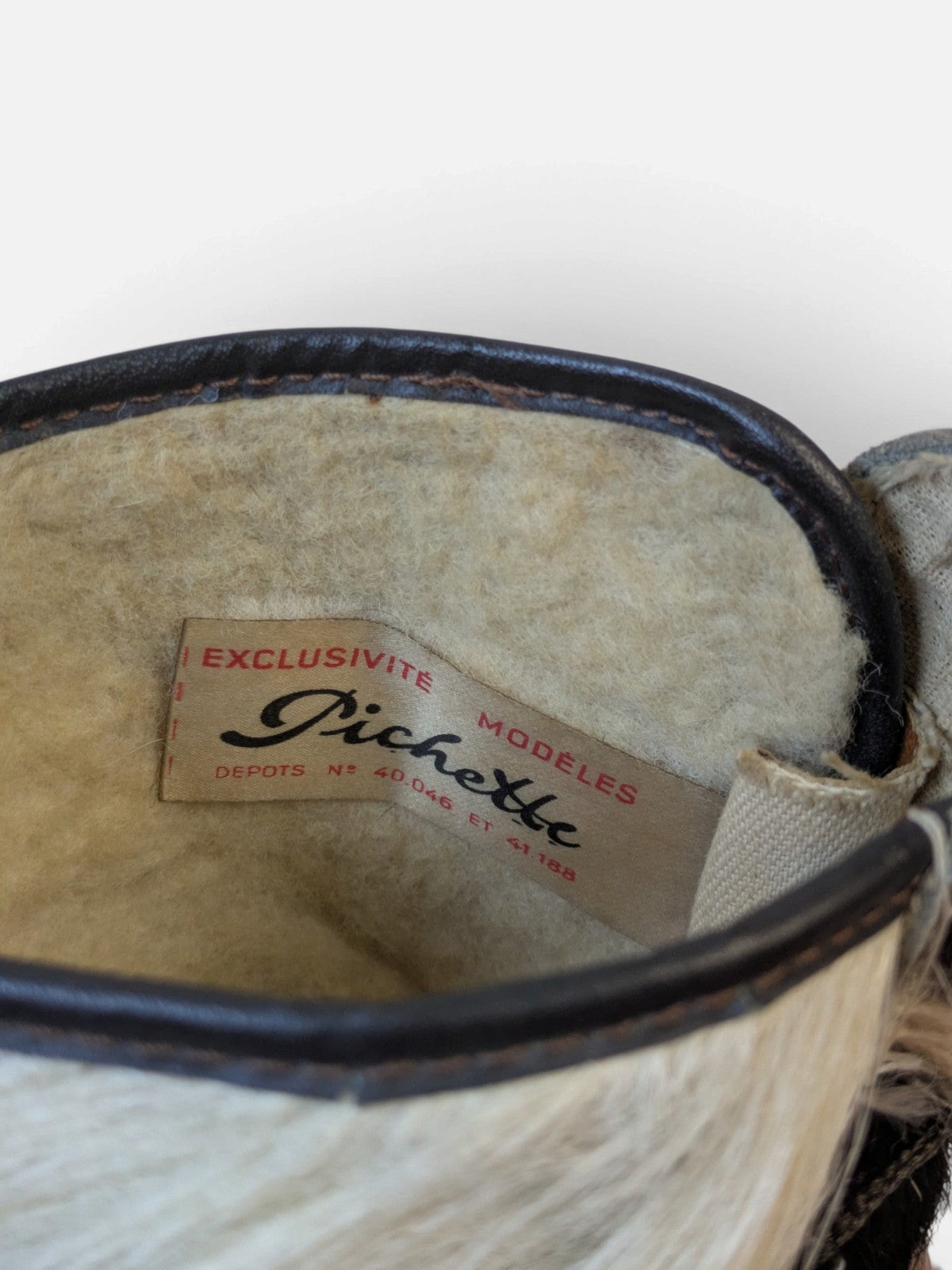 Fur après-ski snow boots (90s)