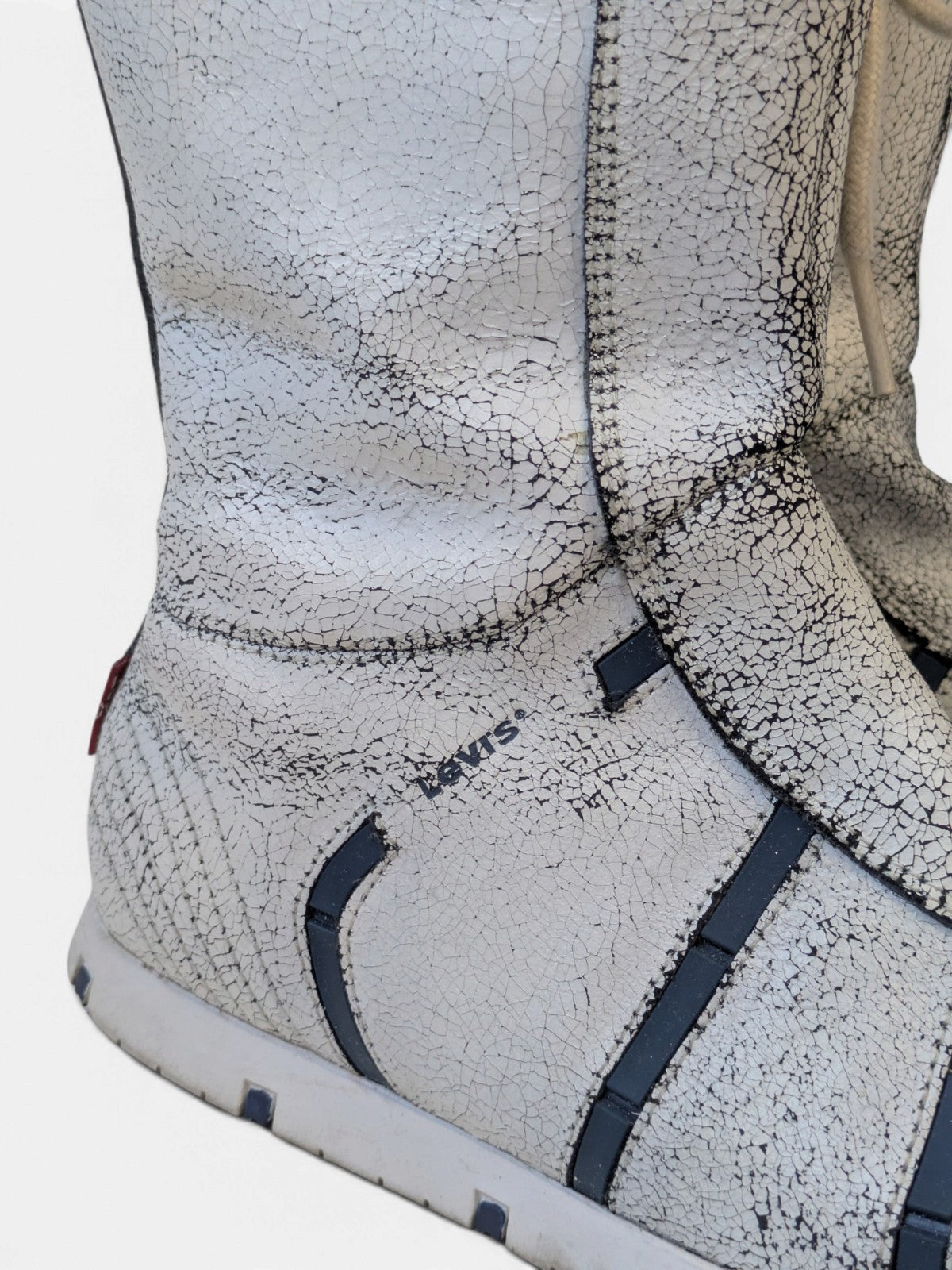 Levi's vintage sneaker boots, shearling lined (90s)