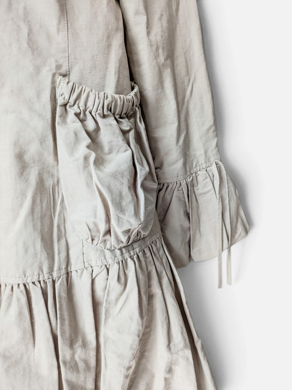 René Derhy sculptural balloon-hem parka (2000s)