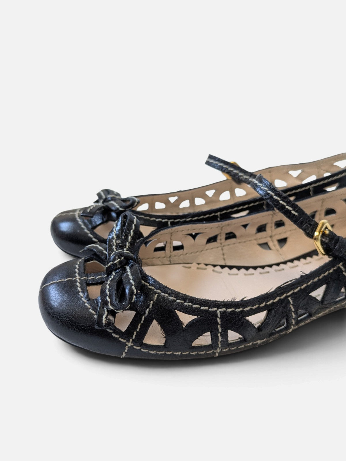 Prada Mary Jane ballet flats (2000s)