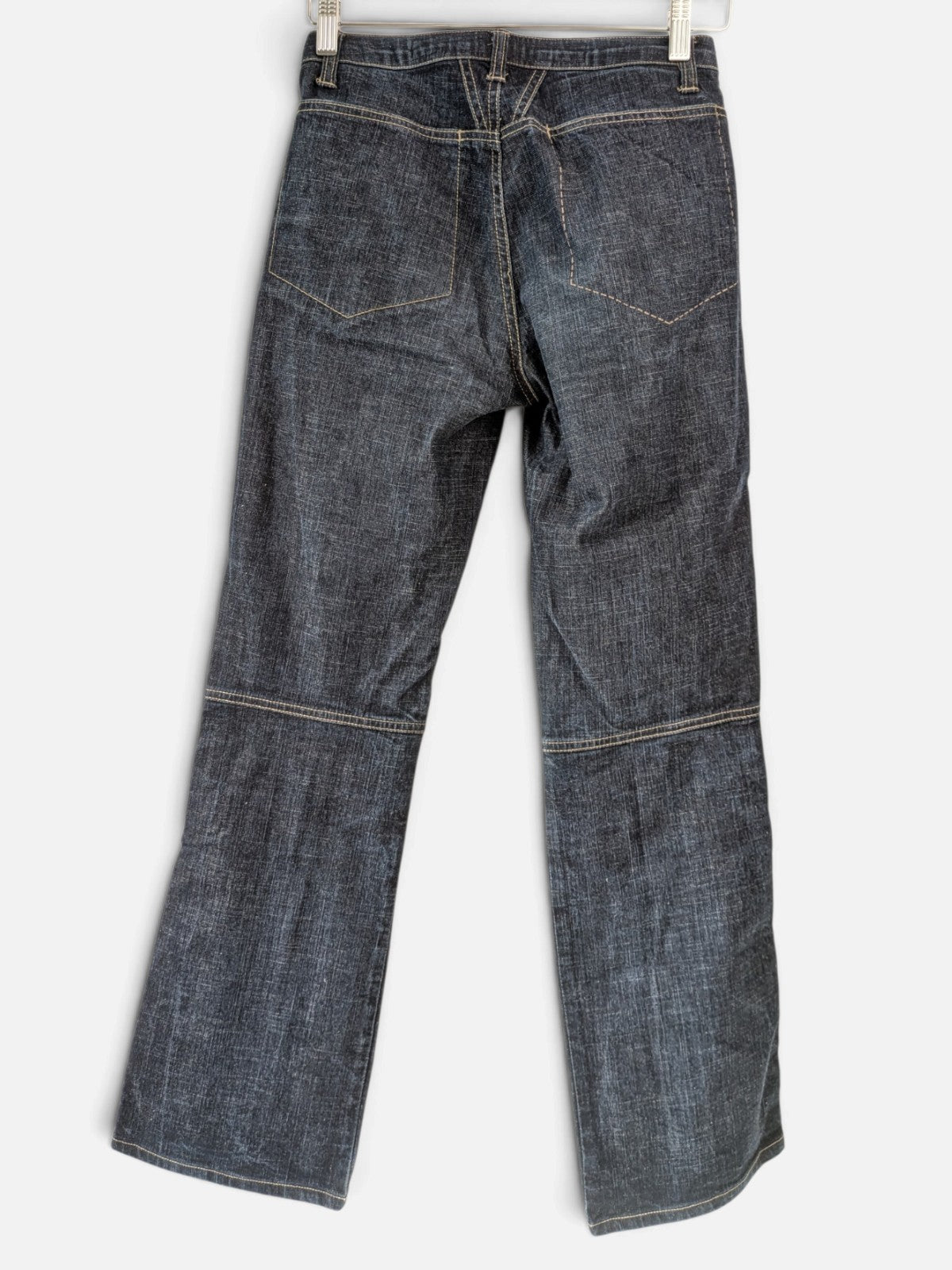 Marithé+François Girbaud zip-detail bootcut jeans (2000s)