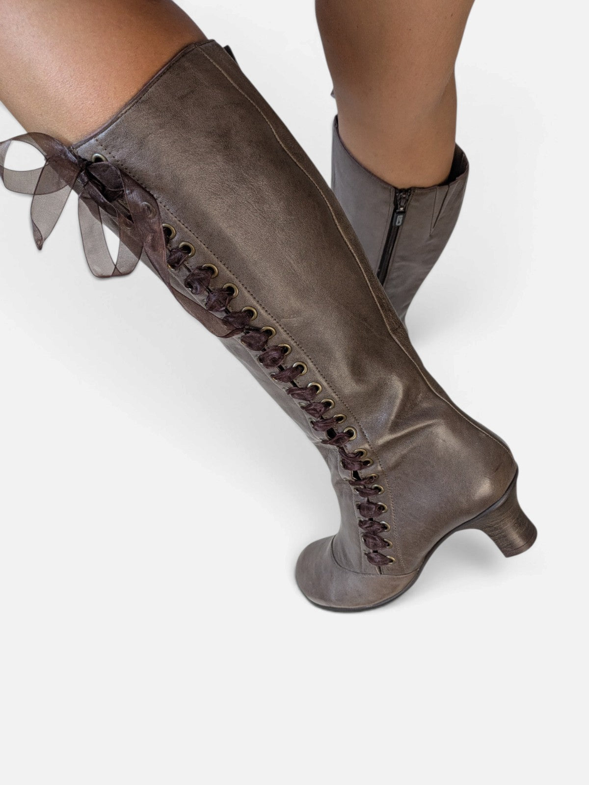 Victorian lace-up boots (2000s)