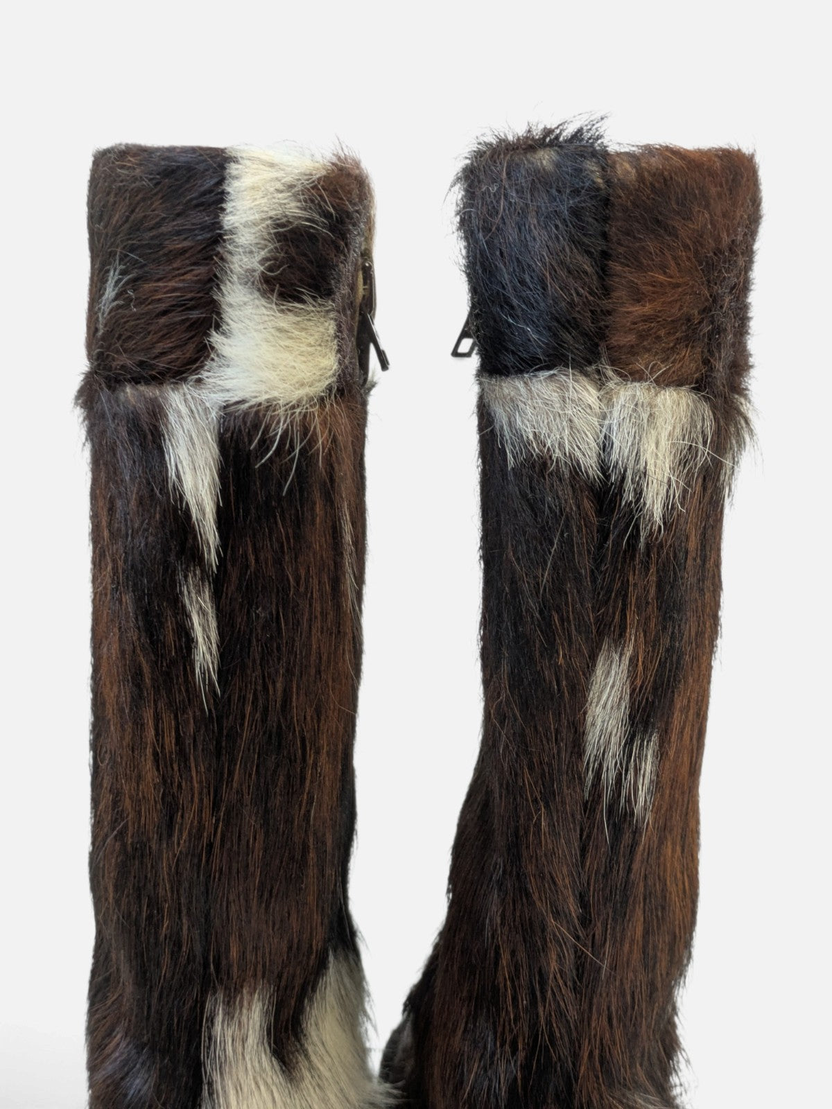 Fur après-ski snow boots (90s)
