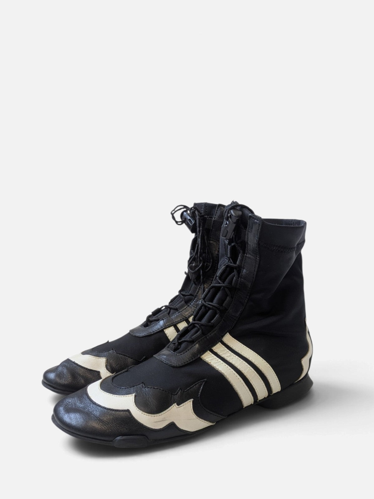 High-top boxing-style sneaker boots (2000s)