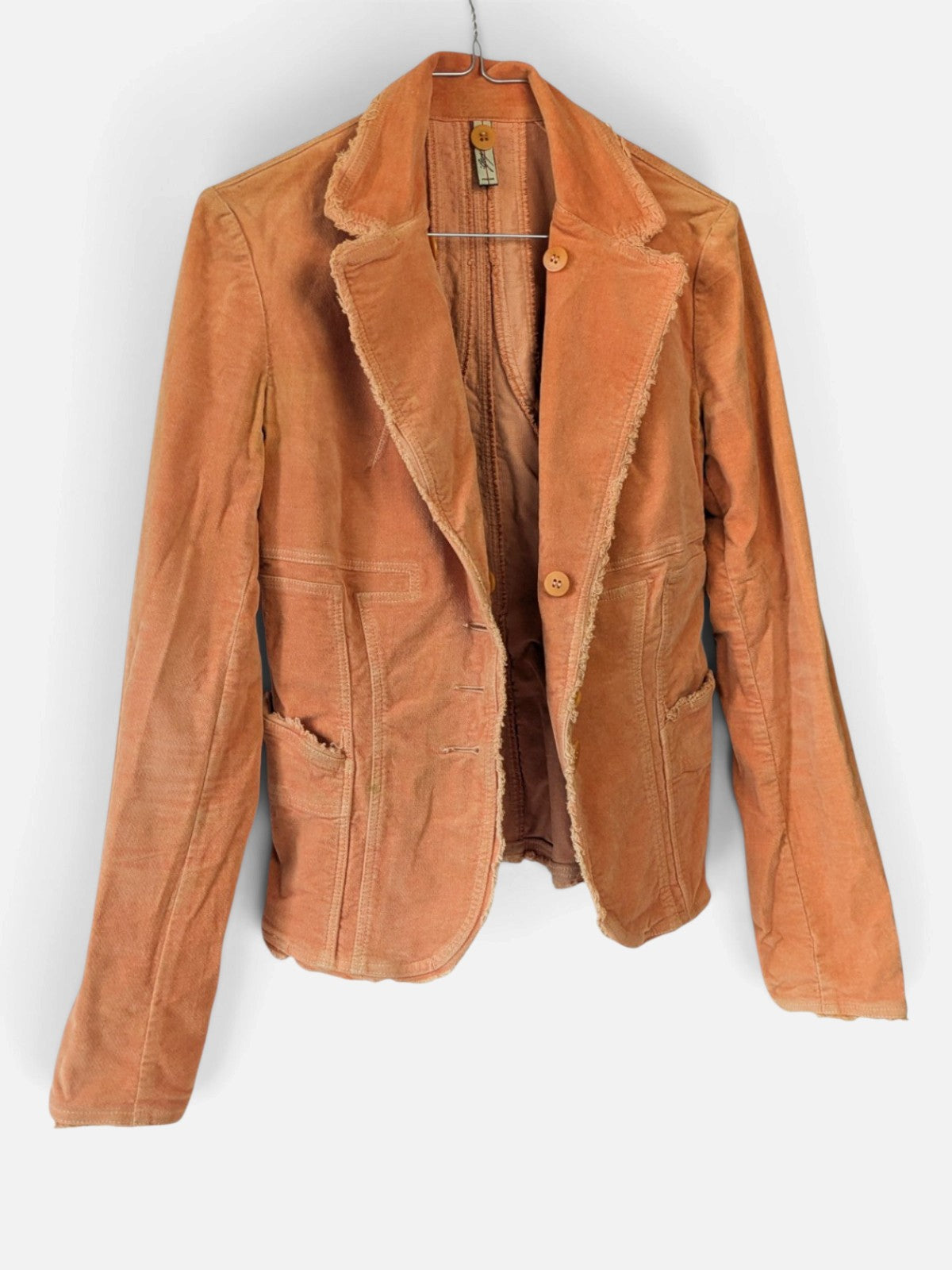 Goya blazer with detachable fur collar (2000s)