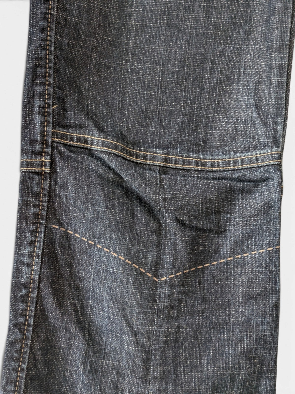 Marithé+François Girbaud zip-detail bootcut jeans (2000s)