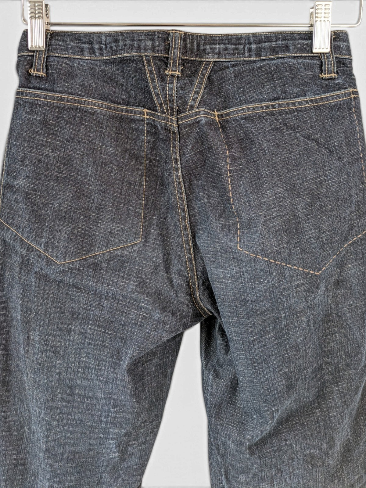 Marithé+François Girbaud zip-detail bootcut jeans (2000s)