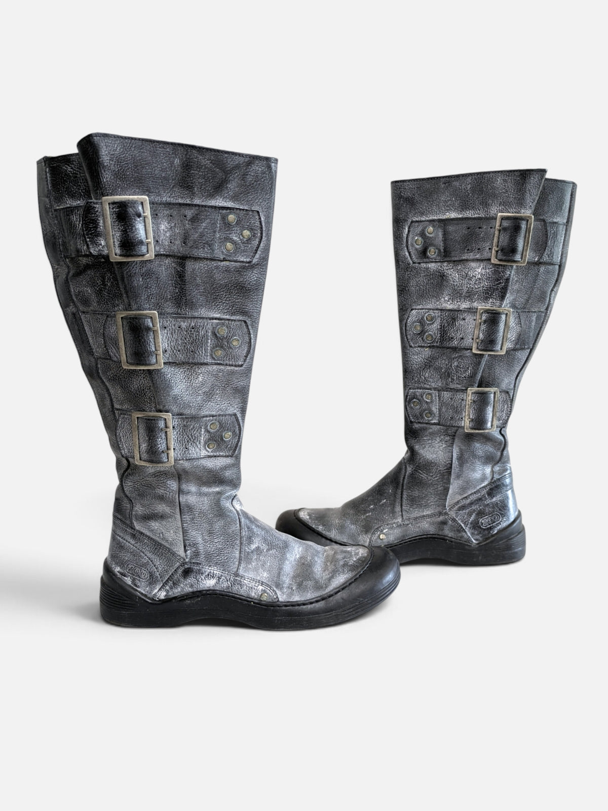 Industrial triple buckle boots (2000s)